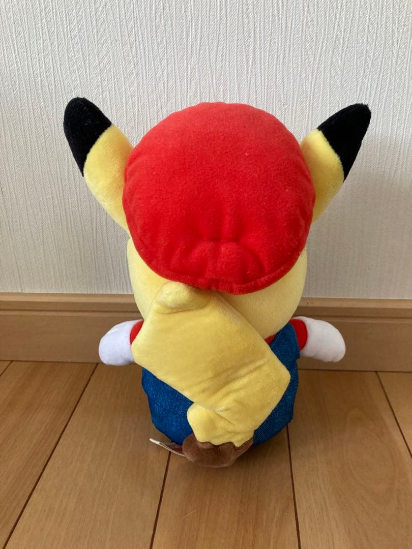 【マリオピカチュウ】 コラボ ぬいぐるみ　ポケモン