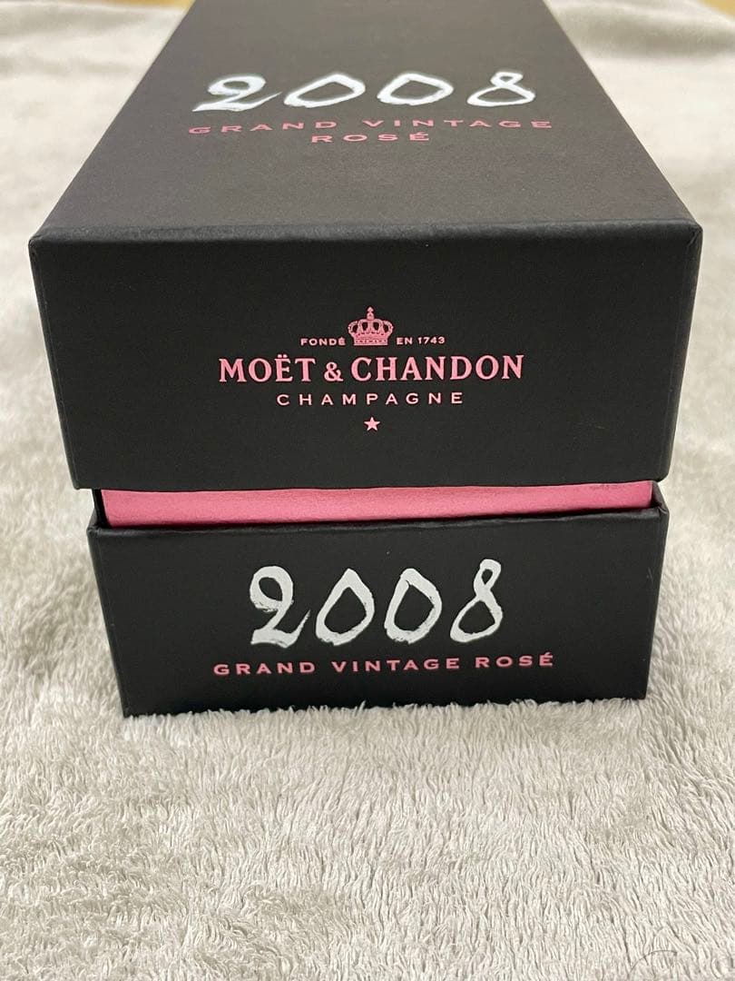 MOET CHANDON 2008 GRAND VINTAGE ROSE 750