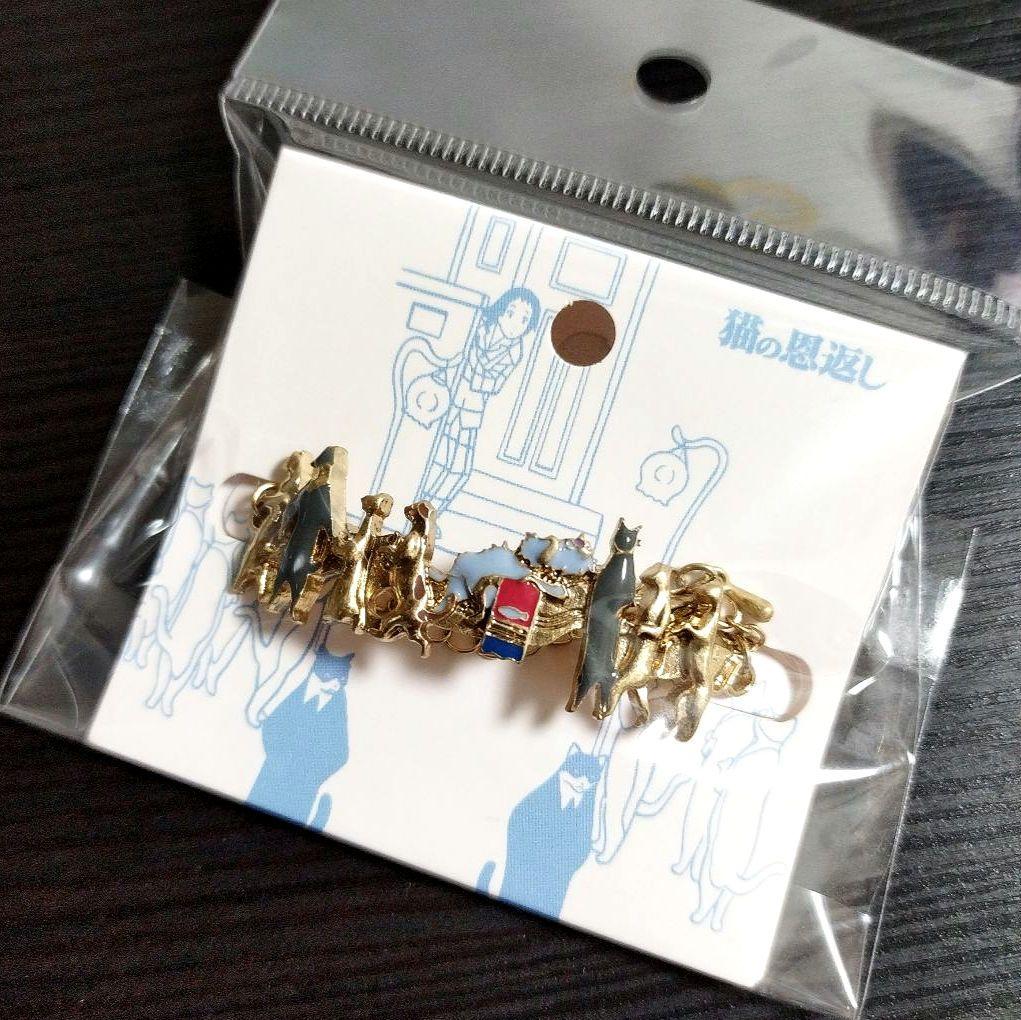 ◇ 猫の恩返し 猫の行列ブレスレット ジブリ