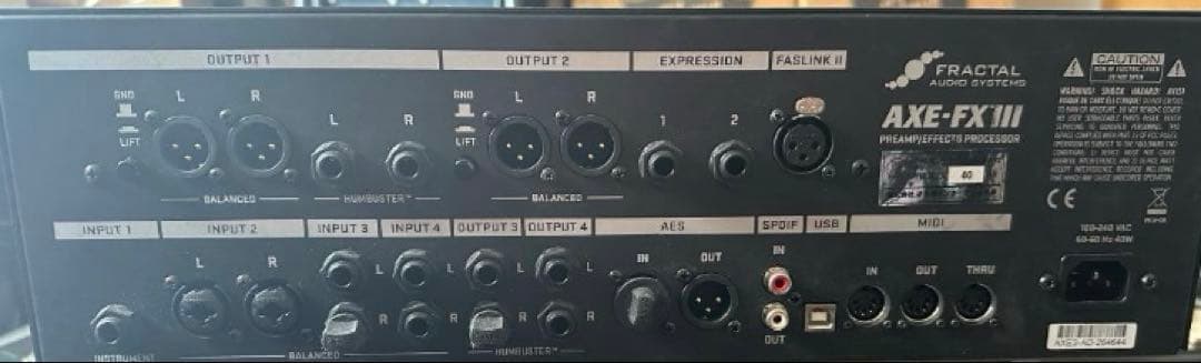 ギター Fractal Audio Systems AXE-FX III