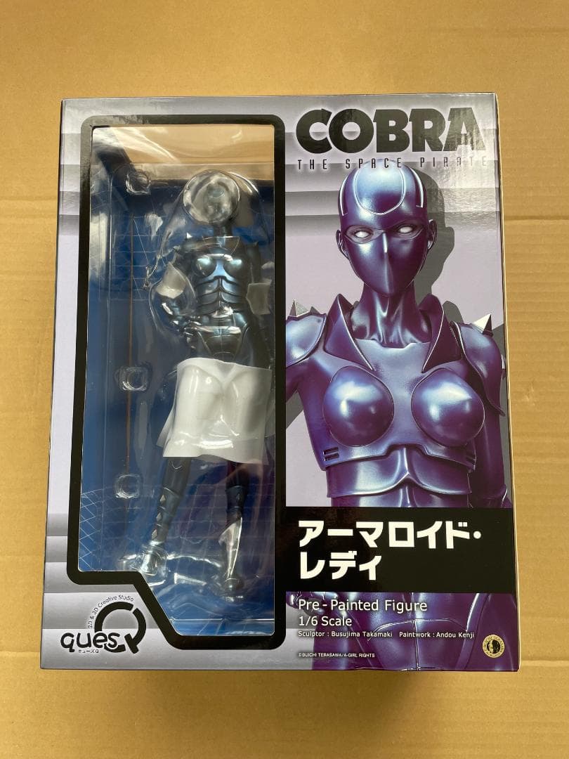 キューズQ　COBRA アーマロイド:レディ 1/6スケールフィギュア キューズQ COBRA アーマロイド・レディ 1/6スケール フィギュア