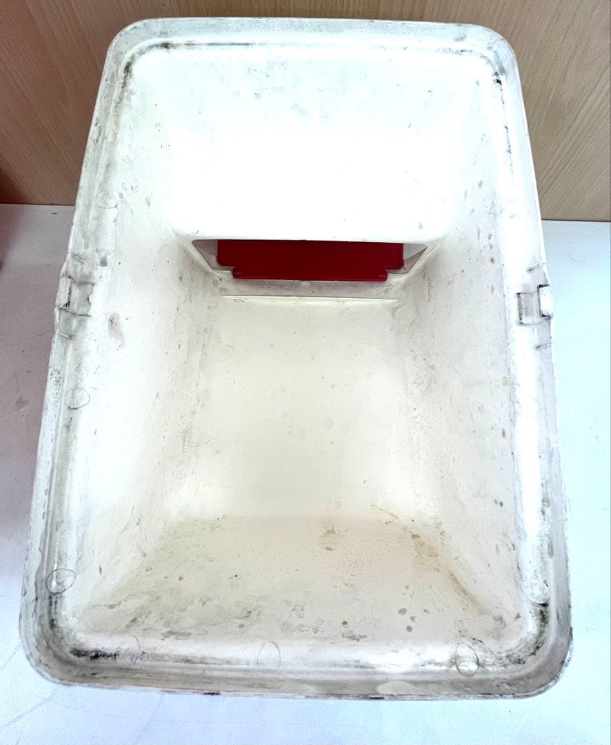 K495 非売品レトロ コカコーラ 蓋付きゴミ箱 ダストボックス マグネット付き