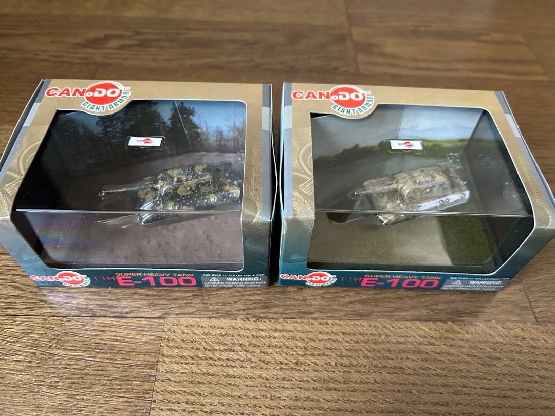 DRAGON 1/144 MAUS 2種、E-100 2種 4個セット 未開封品