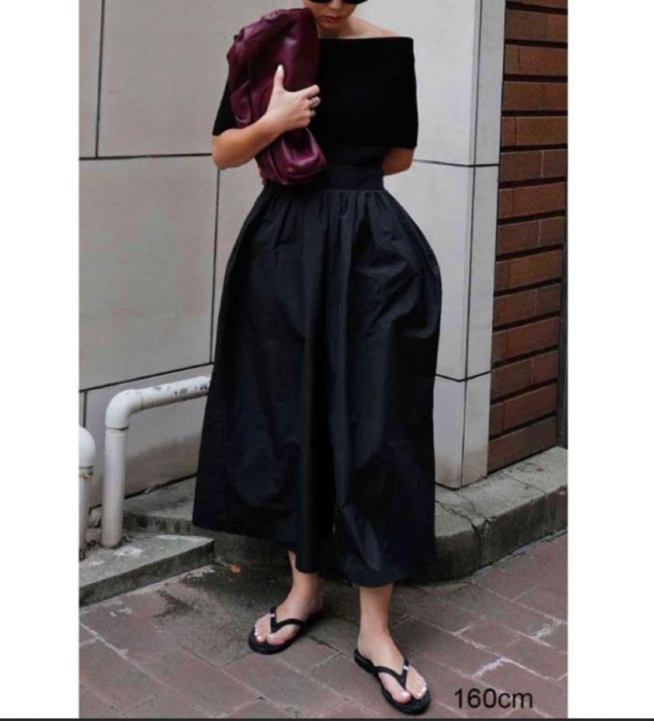 新品 MACHATT マチャット メモリーキュロットパンツ