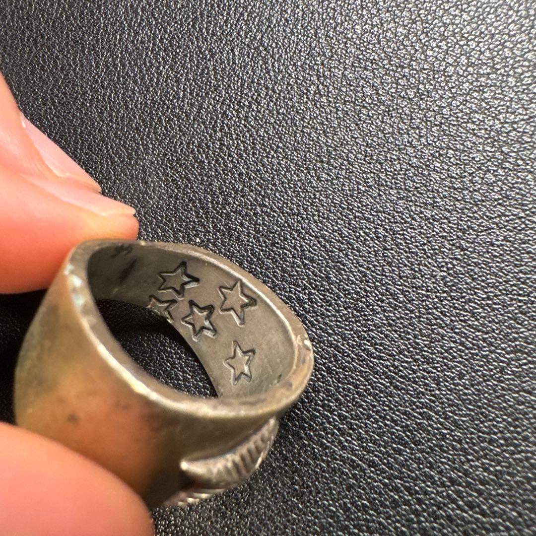 【大特価❗️】NAVAJO 星型 リング スター　ナバホ　シルバー