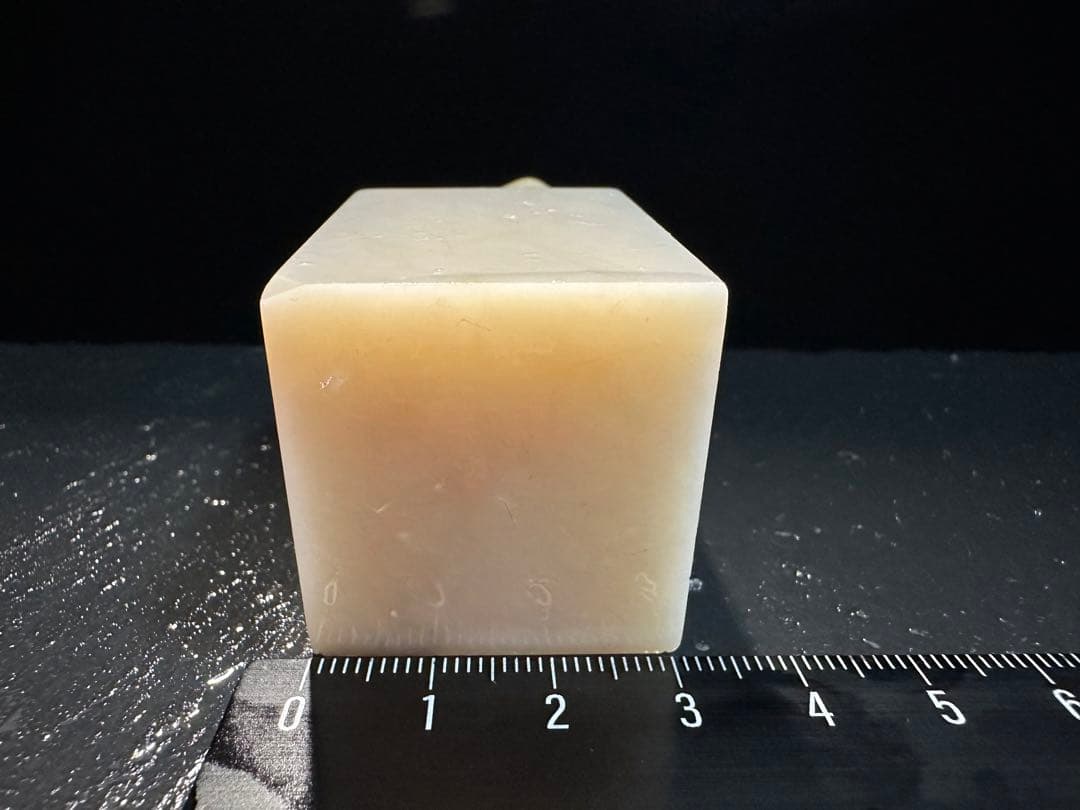 ラオス石 田黄 象 印材 印石 高級 美品 書道 篆刻 落款 雅号