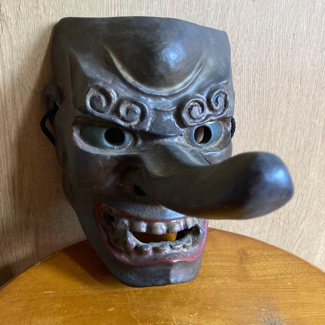 伝統的な日本の面 長い鼻　天狗 伝統的な日本の面 長い鼻 天狗の通販はau PAY マーケット - 輸入雑貨の