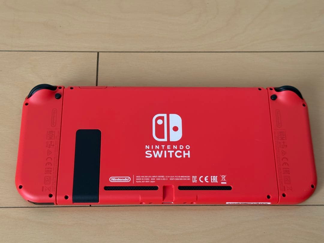 美品 ニンテンドー スイッチ マリオレッド×ブルー セット