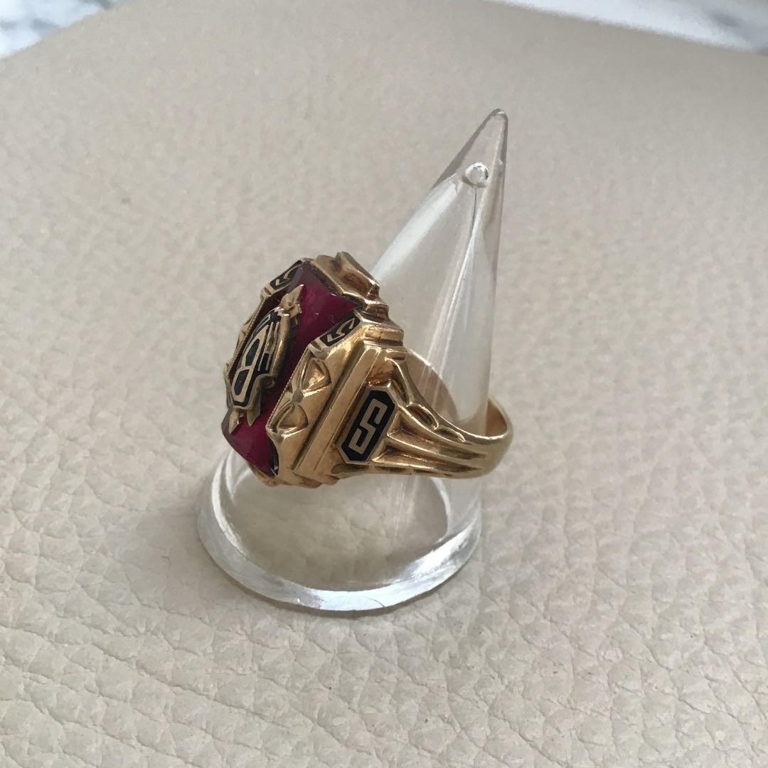 50s カレッジリング JOSTEN社 1955年 メンズ 10g