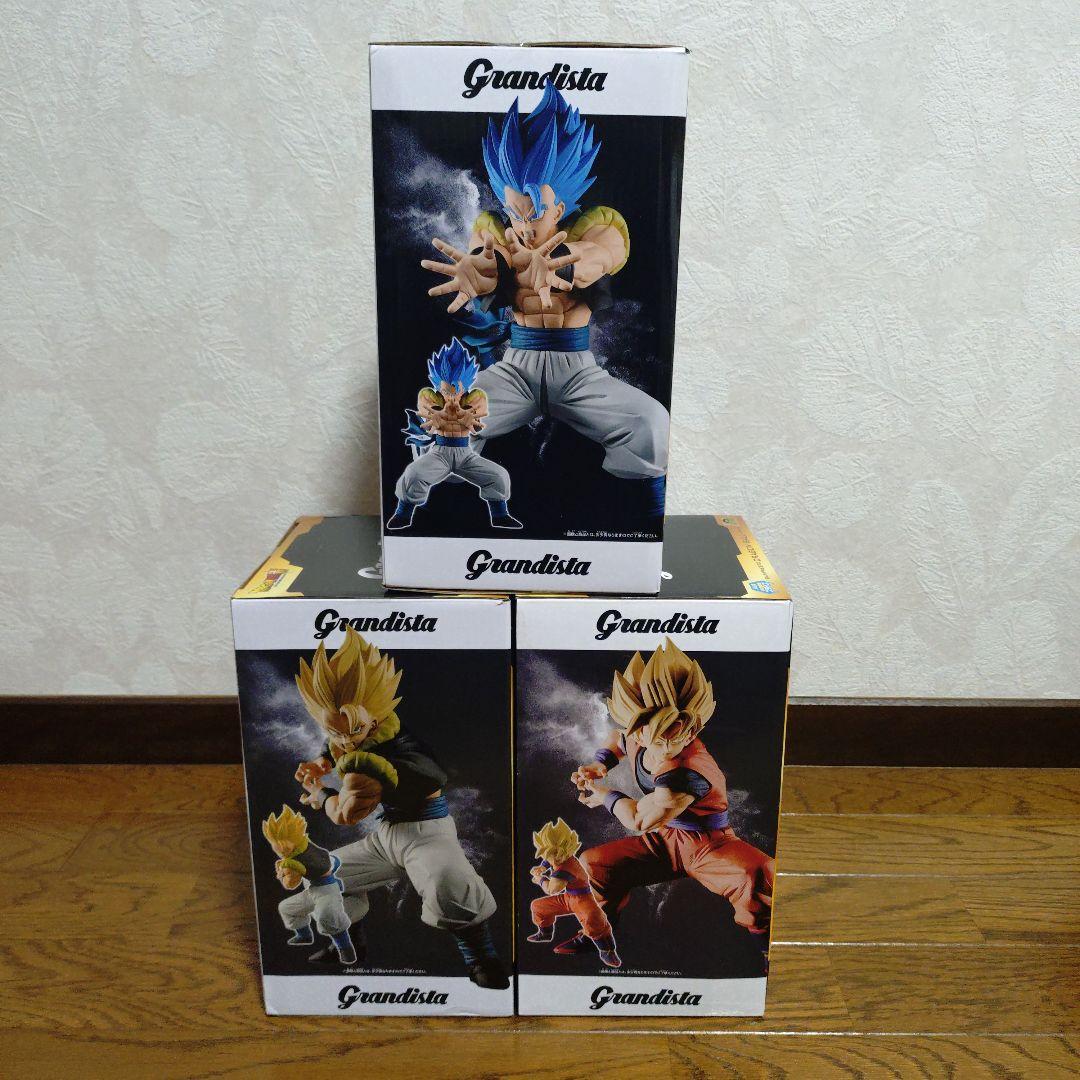 ドラゴンボール Grandista フィギュアセット 悟空 ゴジータ ゴジータⅡ