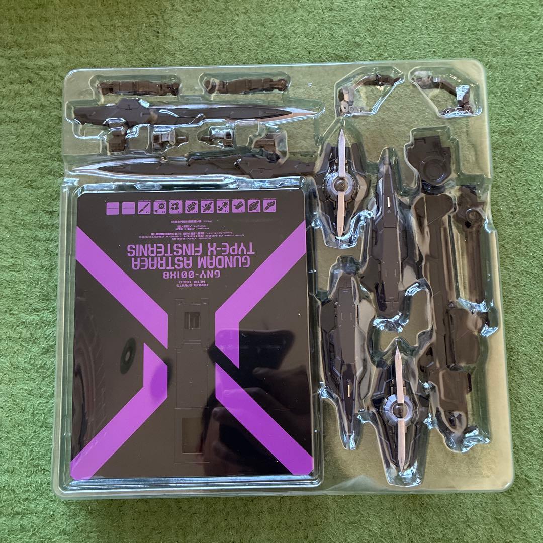 メタルビルド　エクシアリペア4 アストレアTYPE-X フィンスターニス　セット