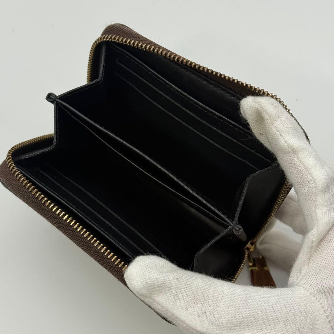 美品✨ルイヴィトン モノグラム ジャイアント ジッピーパース ミニ財布