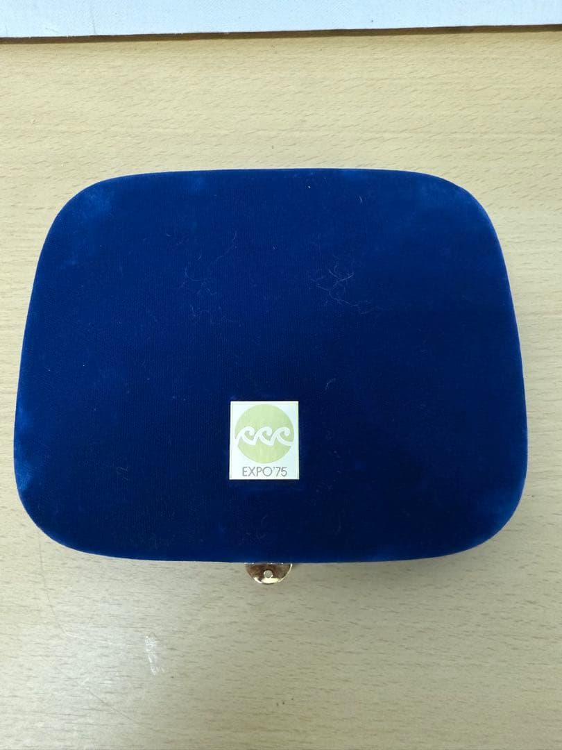 EXPO75沖縄海洋博 記念メダル 銀・銅メダルケース