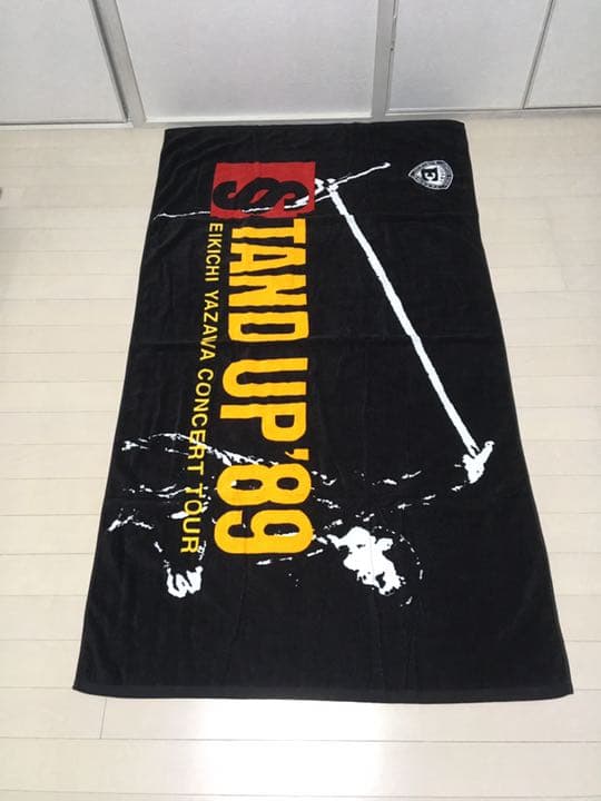 矢沢永吉 タオル STAND UP 89 矢沢永吉スペシャルビーチタオル YAZAWA