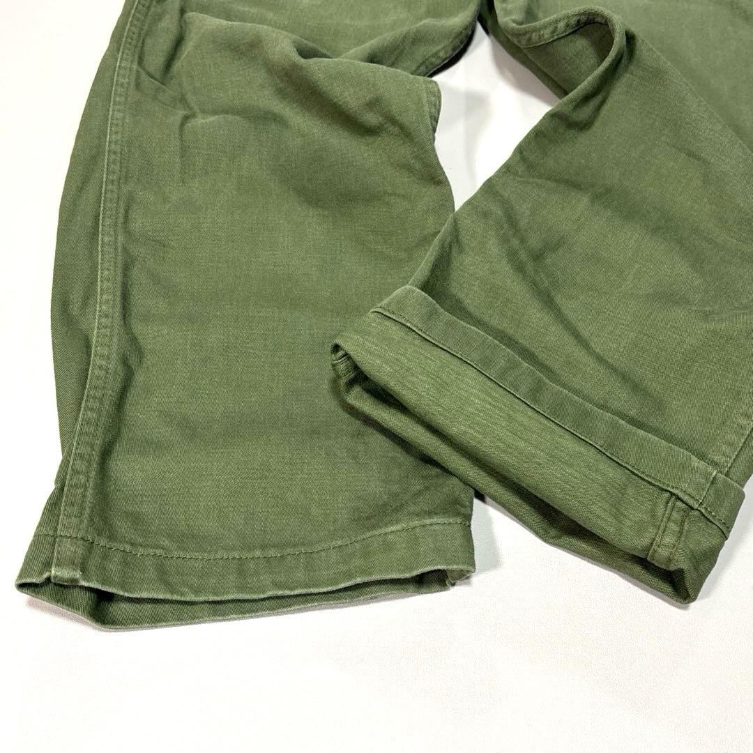 オアスロウ　M ベイカーパンツ　レディース　オリーブ　カーキ　ファティーグパンツ