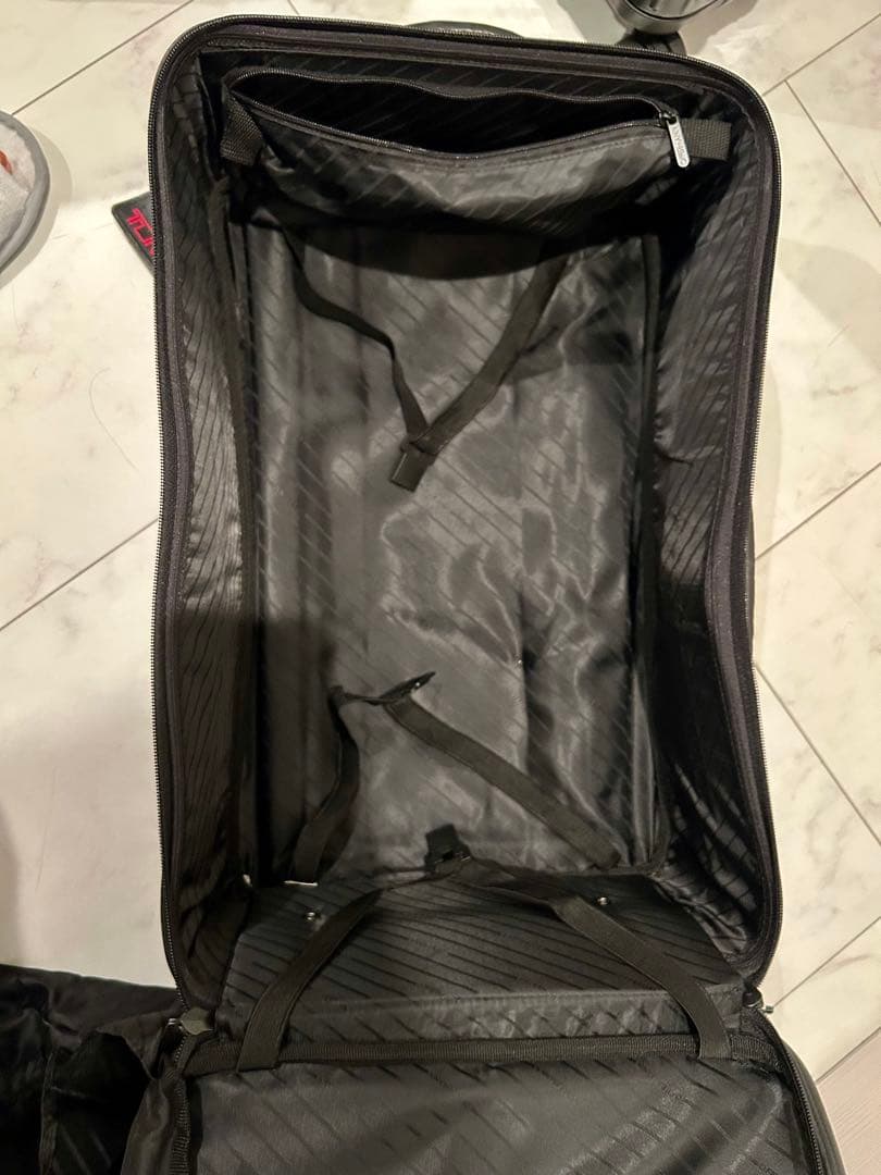 ビンテージ TUMI 黒 レザー キャリーケース