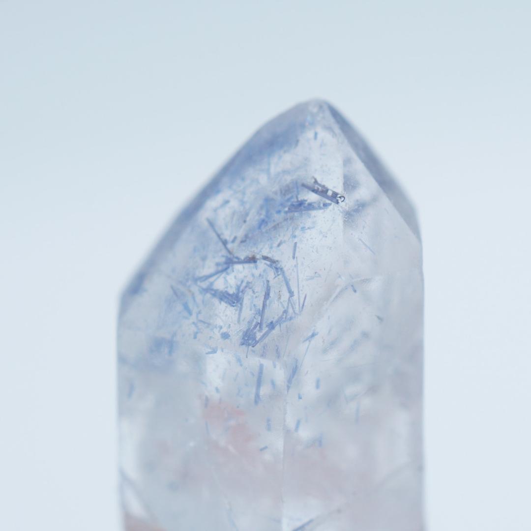 れれ 虹入りアイオライトキューブ mini + 原石4点