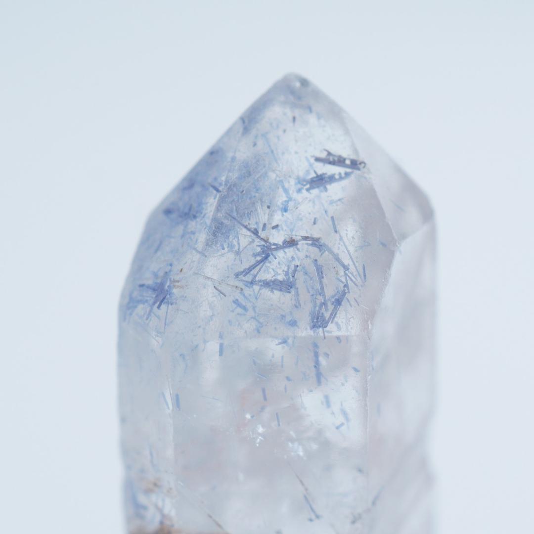 れれ 虹入りアイオライトキューブ mini + 原石4点