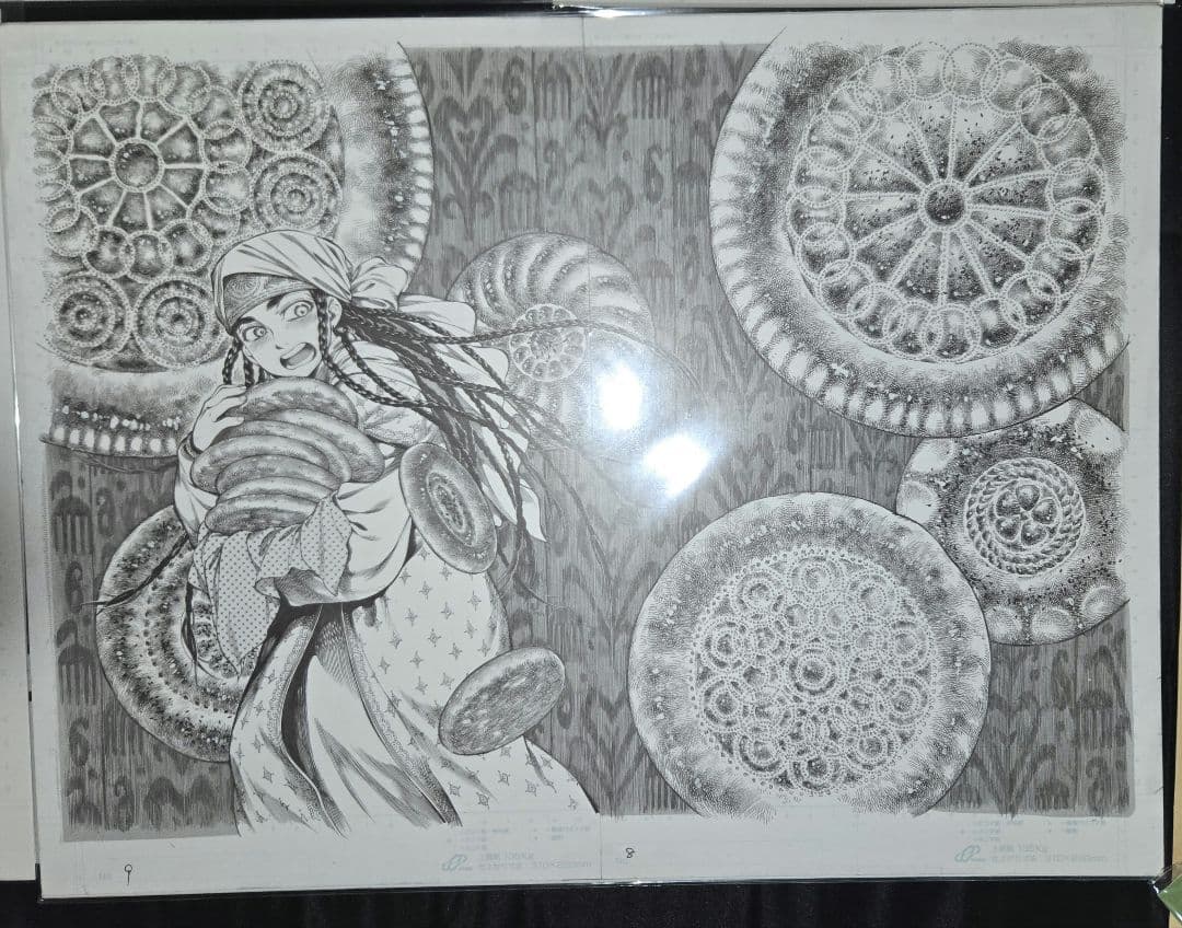 乙嫁語り 複製原稿 5枚セット パリヤ