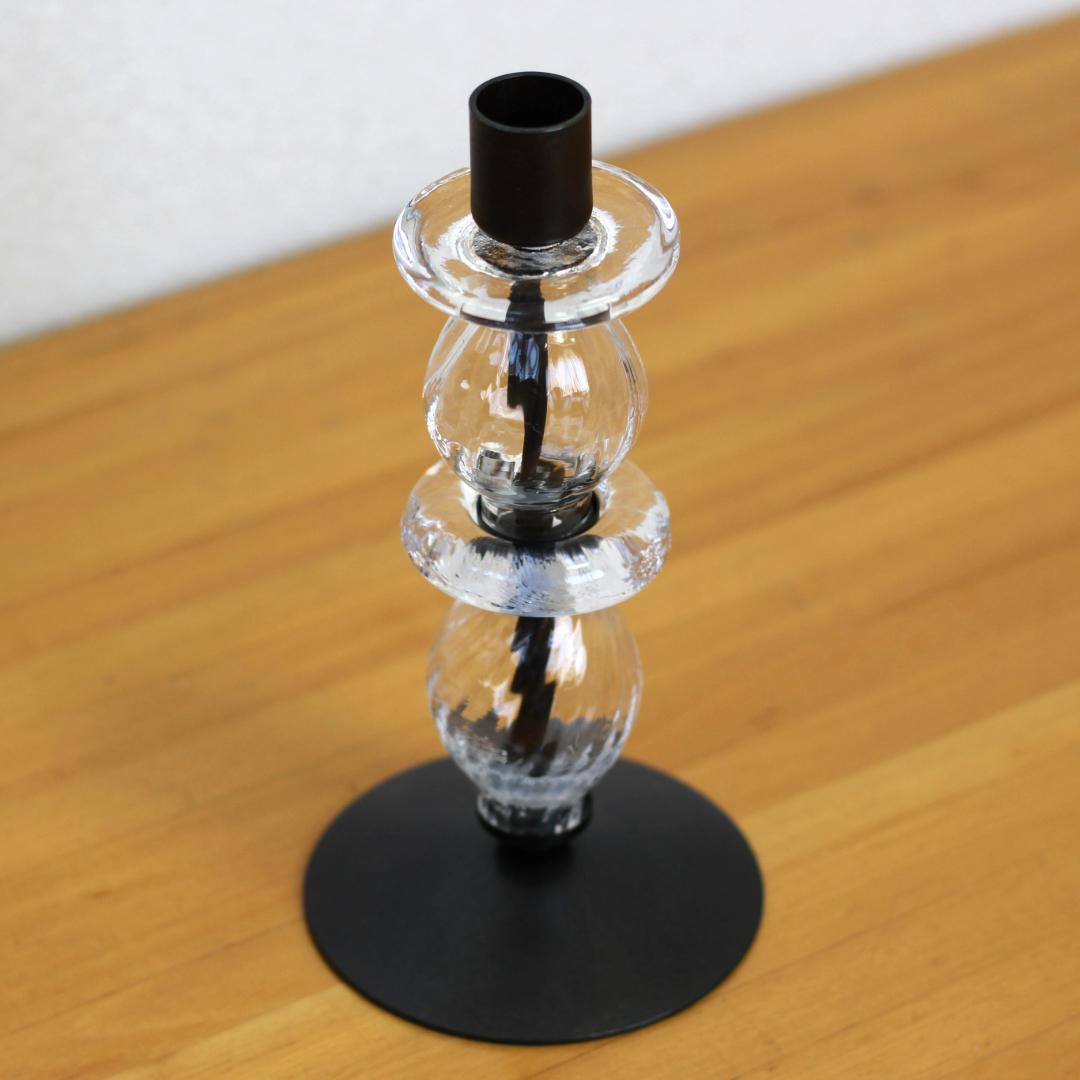 美品・刻印】エリックホグラン キャンドルスタンド オニオン型2段