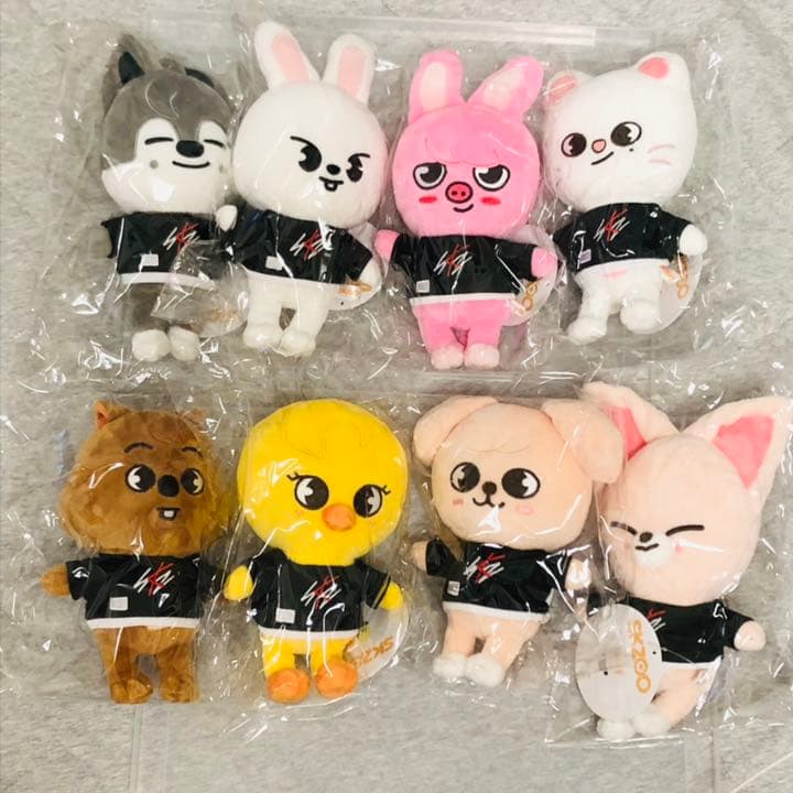 ♡straykids♡SKZOO♡ストレイキッズ♡スキズ♡ぬいぐるみセット♡