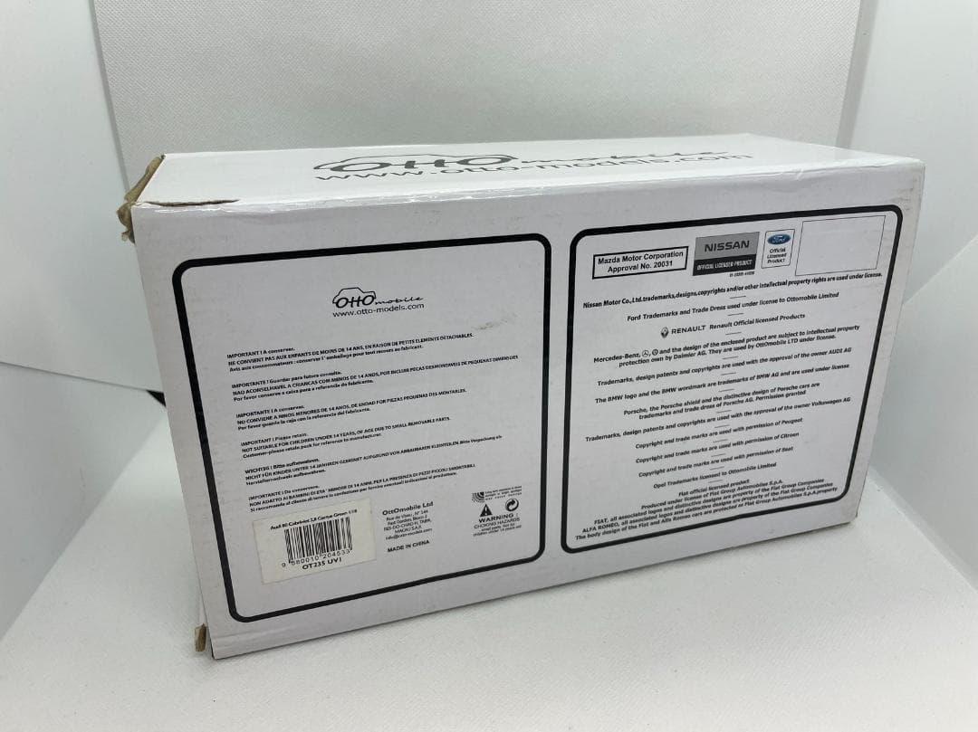 505-018 OTTO 1/18 アウディ カブリオレ 2.8