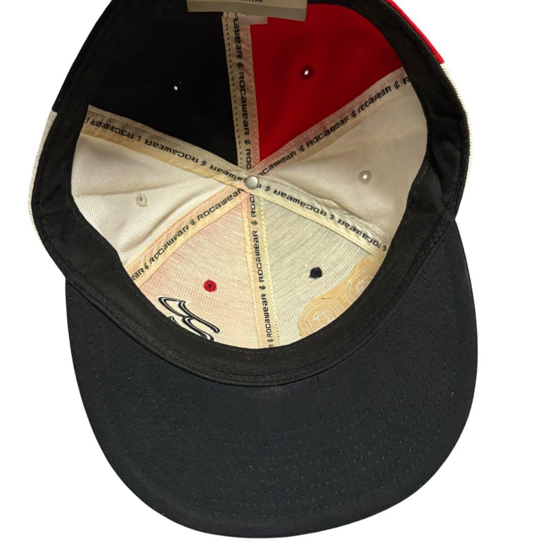 00s ROCAWEAR ロカウェア クレイジーパターン bboy キャップ