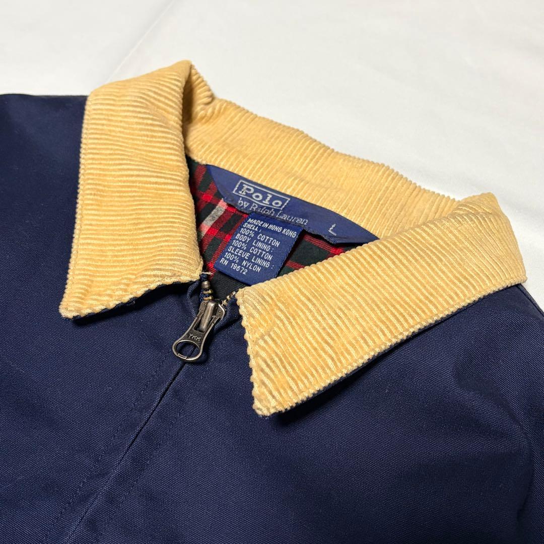 80s ポロラルフローレン スウィングトップ ポニー無し - メルカリ