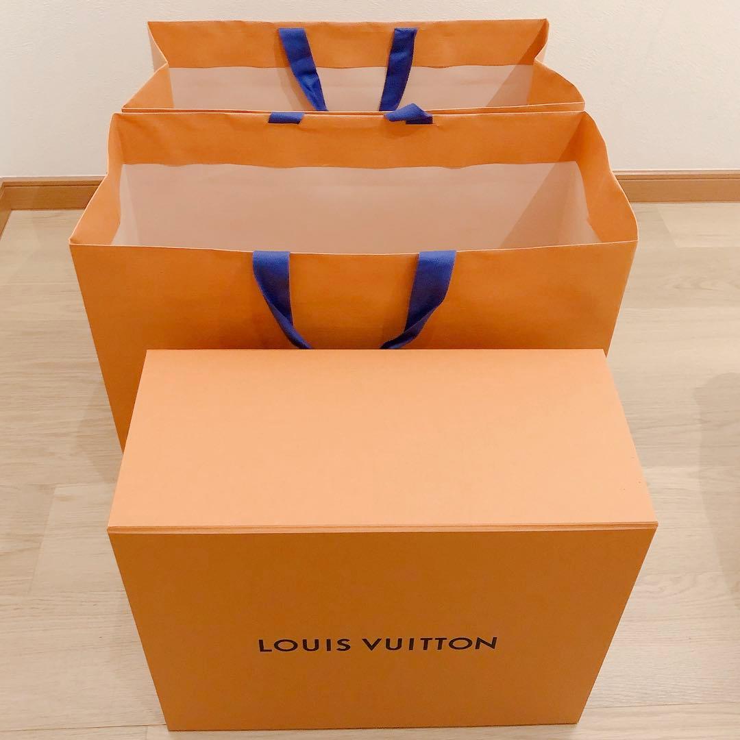 LOUIS VUITTON ルイヴィトン ショップ袋 紙袋 空箱 ショッパー - メルカリ