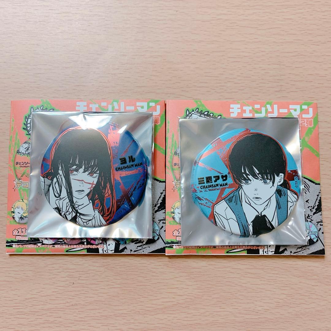 Jヒーロー 夏祭り チェンソーマン デコレクション 缶バッジ 第2弾 アサ