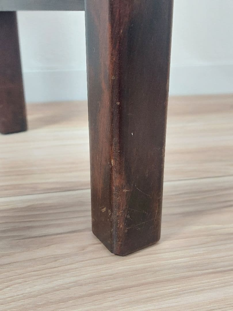 北海道民芸 スツール 樺材 椅子 腰掛け 飾り台 アンティーク