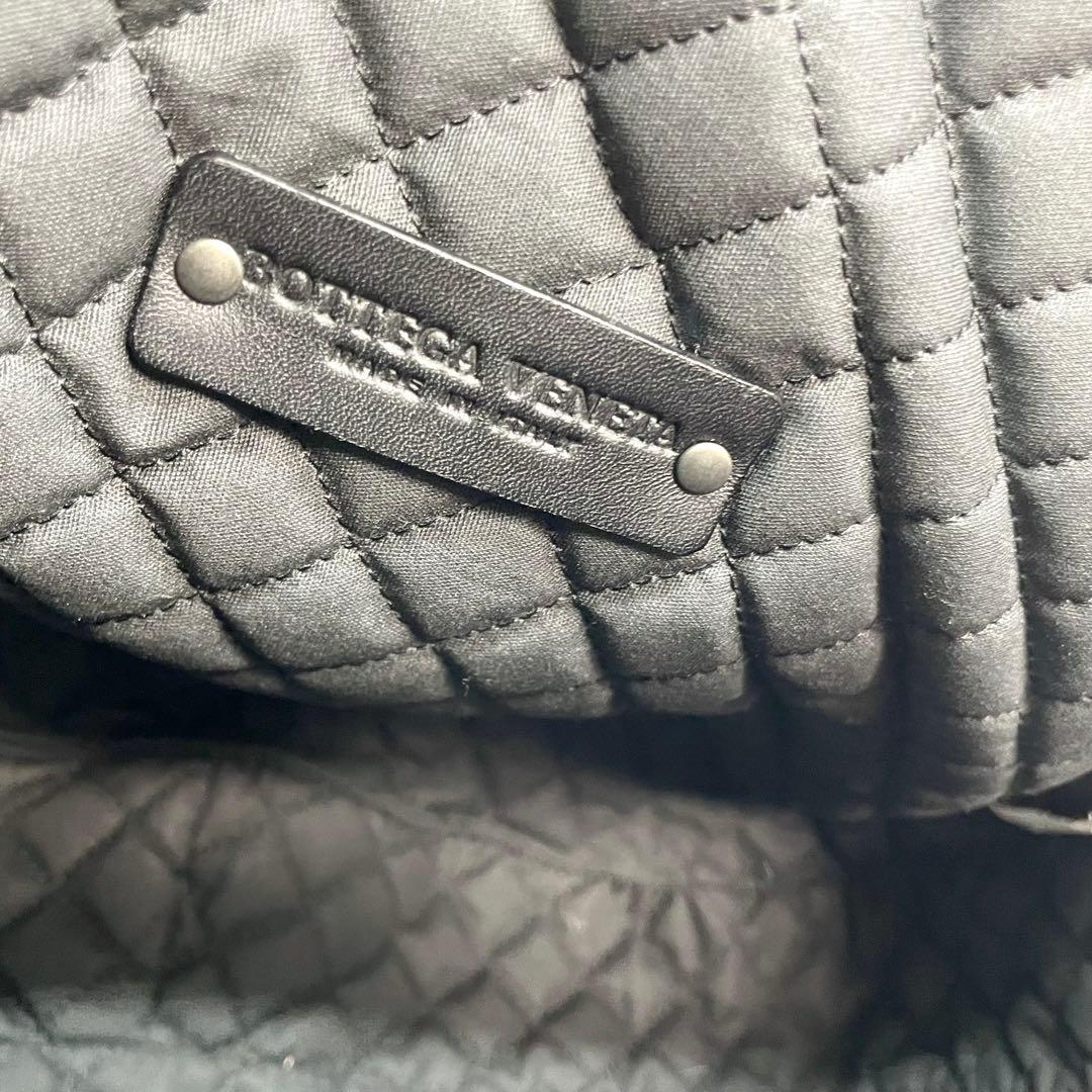 専用！　ボッテガヴェネタ　2way ビジネスバッグ　レザー　イントレチャート　黒