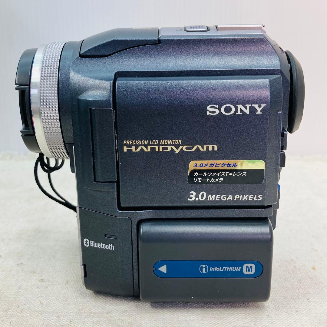 通電確認済 SONY 箱有 ソニー ビデオカメラ DCR-PC300 て10