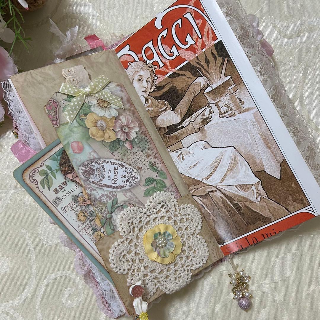 薔薇とレースのジャンクジャーナル・雑記帳　ミュシャに魅せられて…