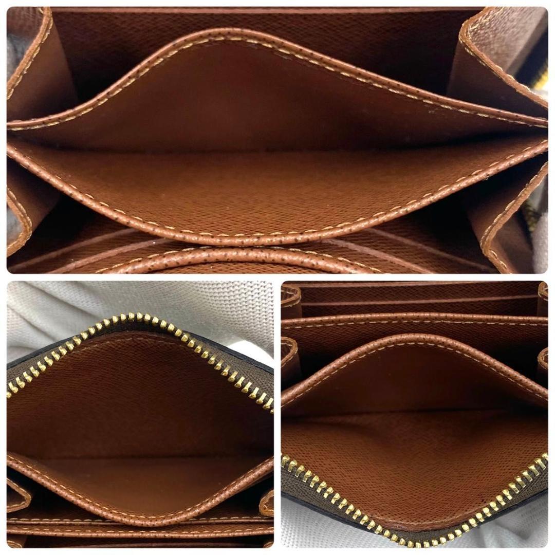 ルイ ヴィトン◎パース モノグラム ラウンドファスナー ブラウン 小銭入れ