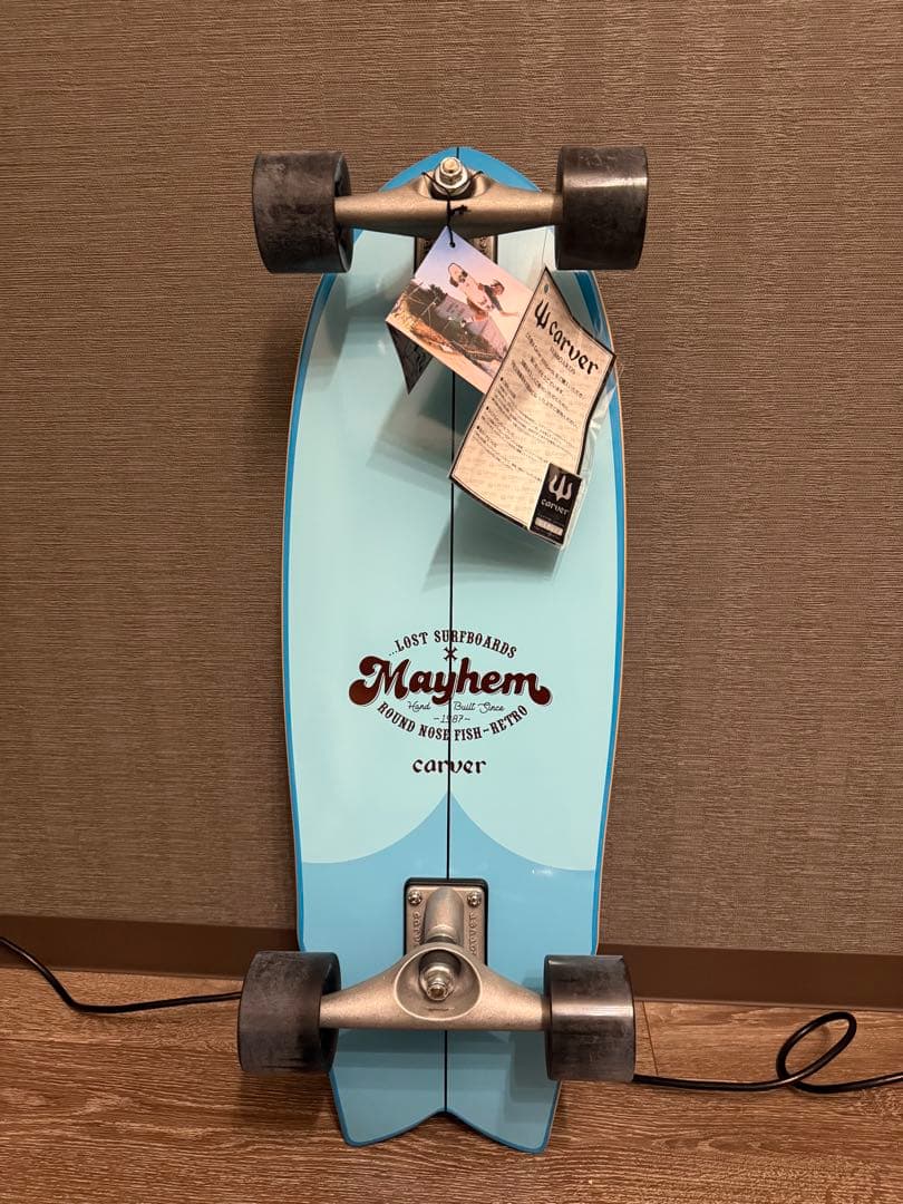 値引き　Lost x Carver 29.5\" スケートボード