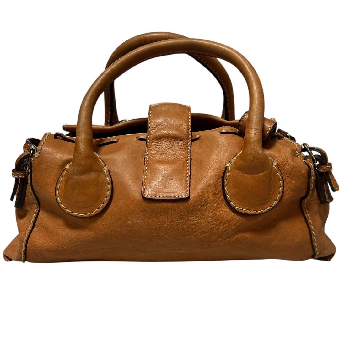 GOODY JAPAN専用　Chloe ハンドバッグ　レザー　ブラウン