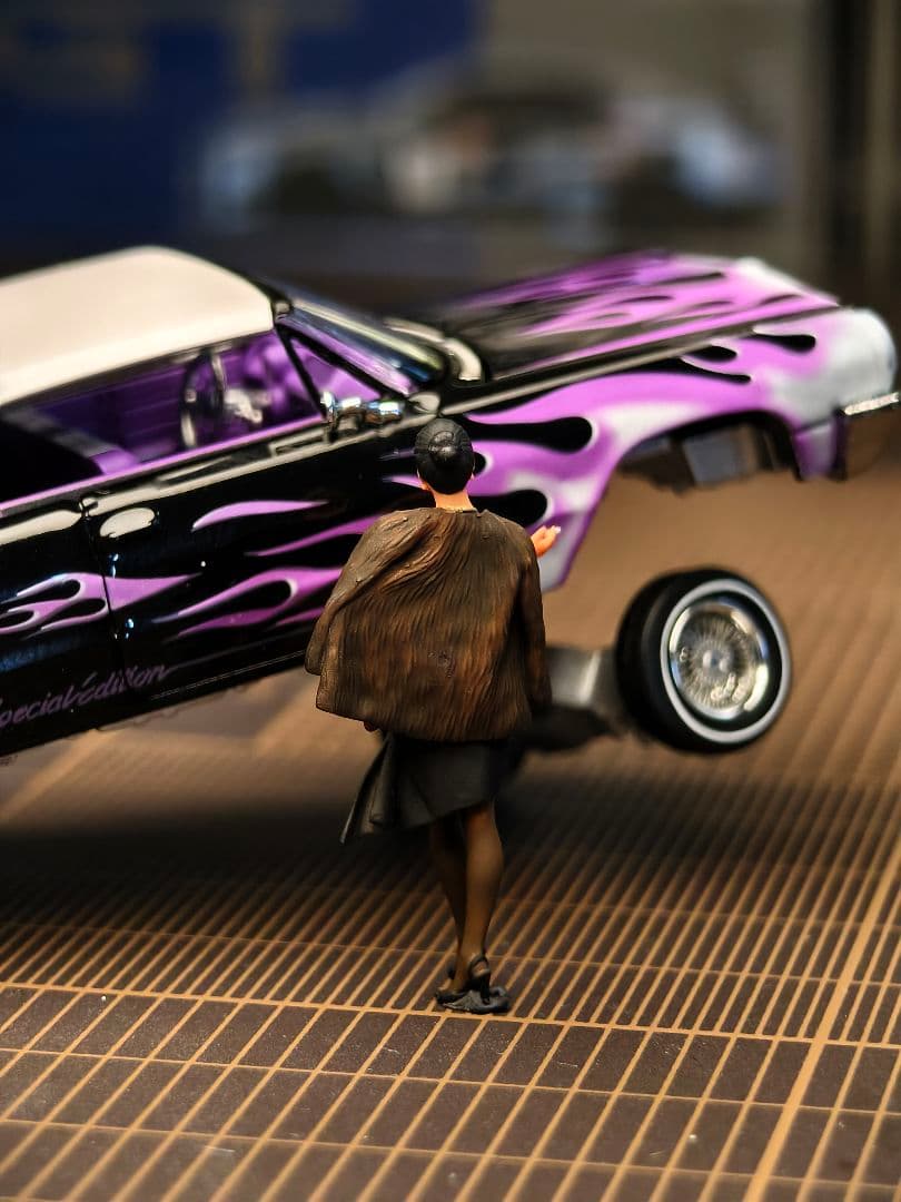 1/64 精密手塗り　ハンドペイント 大人系女性フィギュア