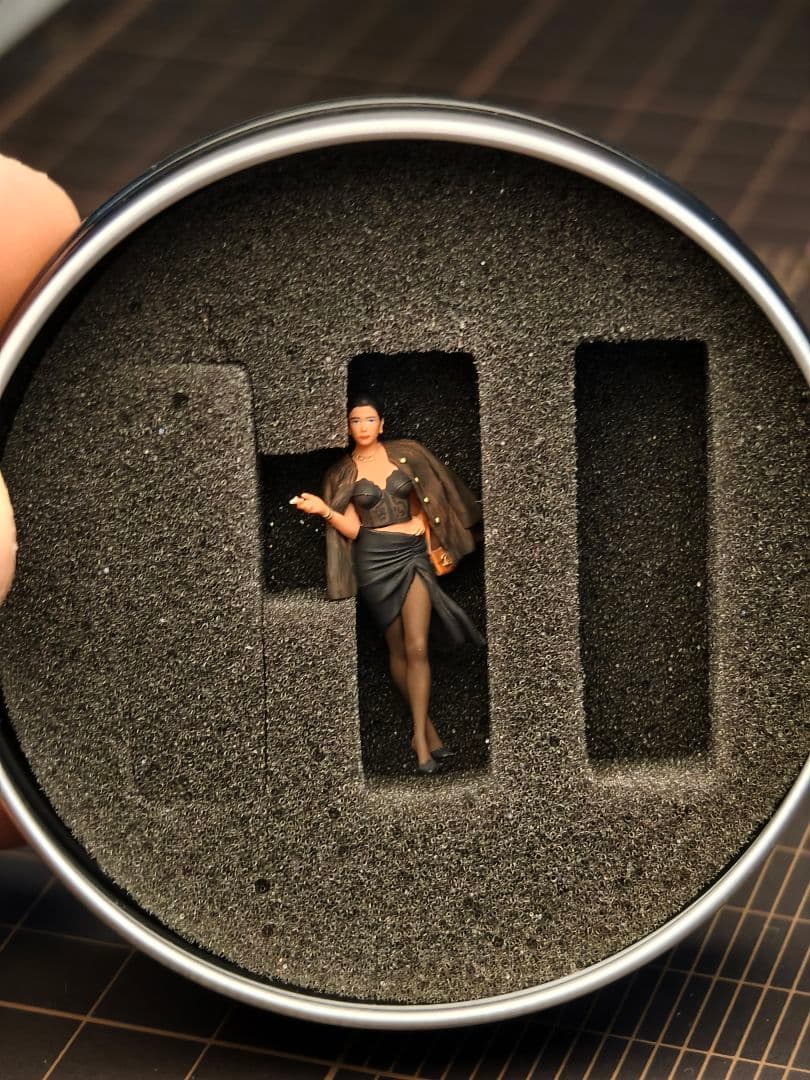 1/64 精密手塗り　ハンドペイント 大人系女性フィギュア