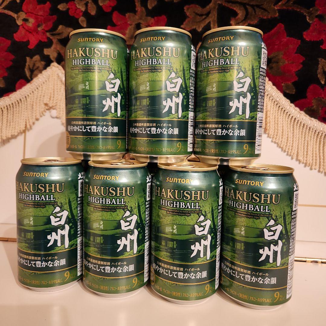 [新商品] SUNTORY 白州 プレミアム ハイボール缶 <10本> サントリープレミアムハイボール白州〈清々しいスモーキー〉350ml缶
