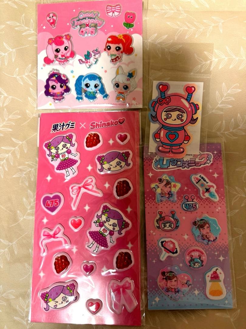 新品 しなこ 東京タワー Tシャツ 120㎝ シール セット