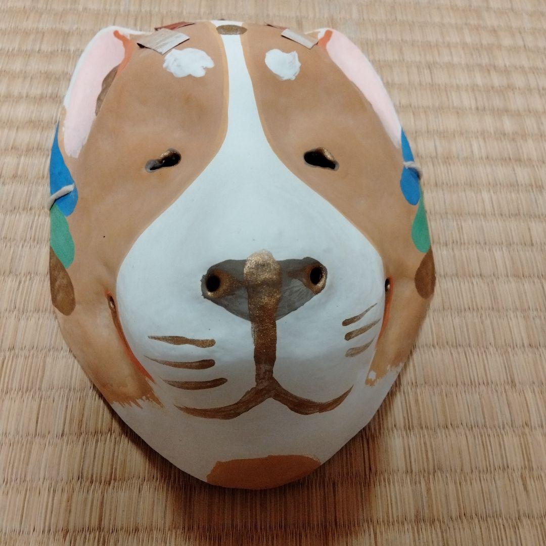 京都 嵯峨面 「干支・とり」鳥 酉 縁起物 厄除け魔除け 藤原孚石作