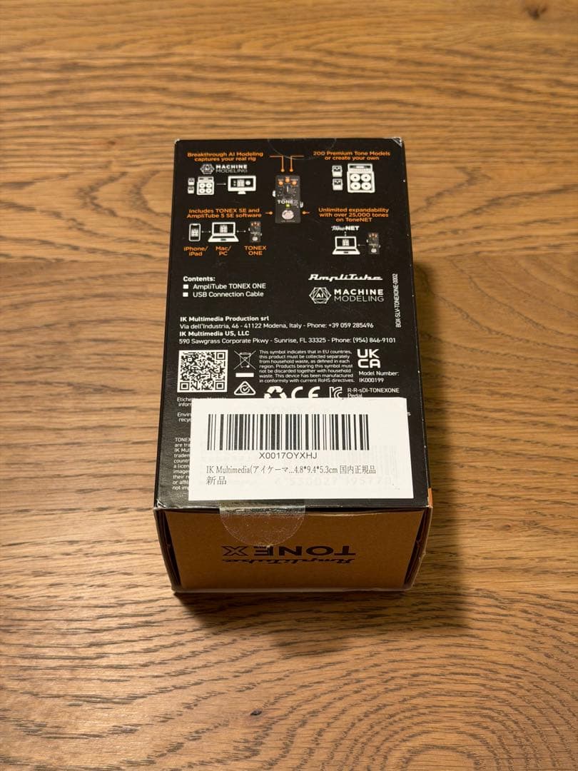 ギター IK MULTIMEDIA TONEX One