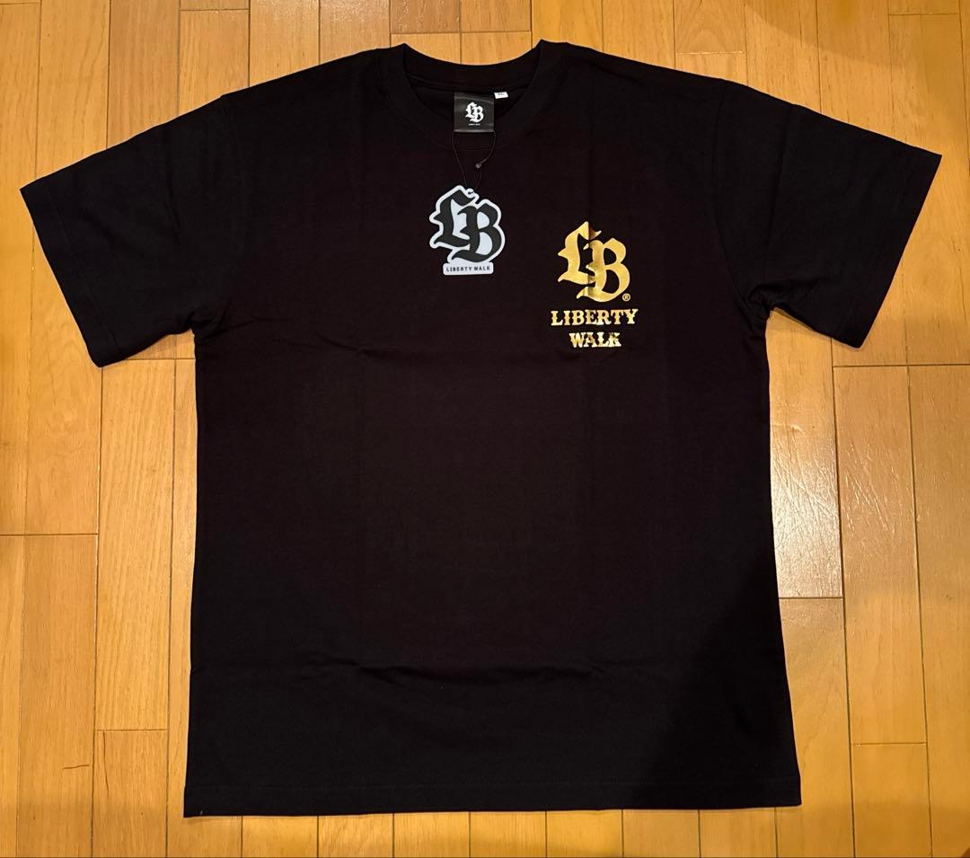 MINI GT リバティウォーク ゴールドミニカー　Tシャツセット