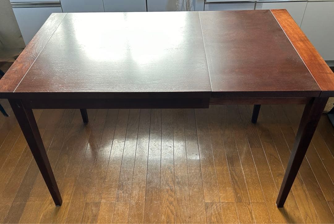 大塚家具 伸縮 ダイニングテーブル ウォールナット