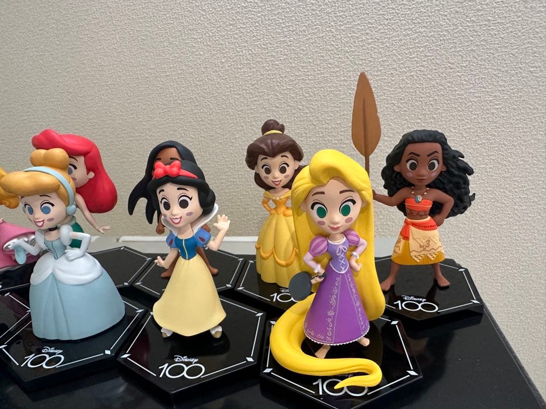 Disney 100周年記念 プリンセスフィギュア 15体セット