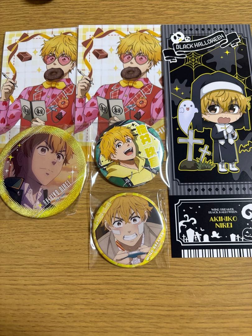 WIND BREAKER ウィンブレ 楡井 秋彦 缶バッジ セット - メルカリ