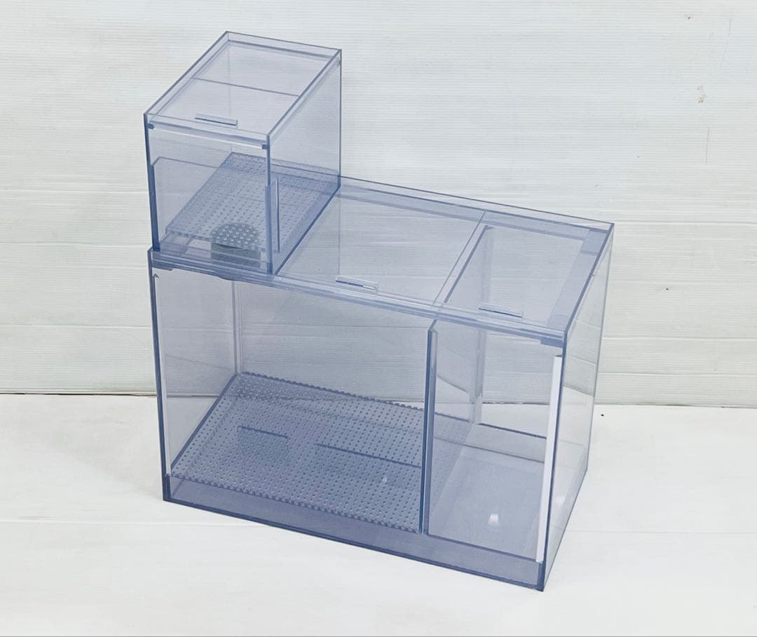 オーバーフロー水槽用 400×200×300二層式濾過槽