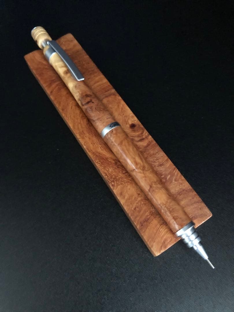 pilot パイロットS20シャープペンシル0.5mm 花梨瘤/紅白