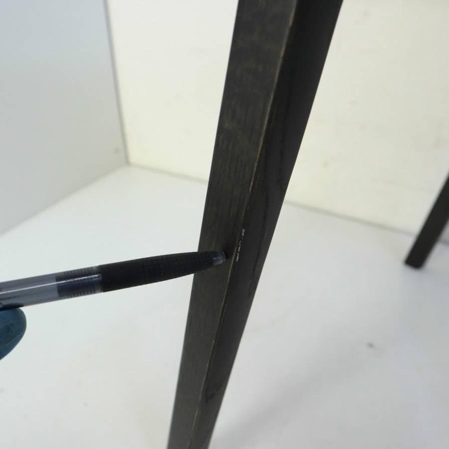 IDC大塚 秋田木工 No.202 剣持勇 スタッキングスツール PVC 白/黒